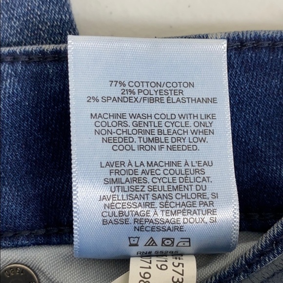 Express Denim Perfect Lift Mid Rise Legging - Picture 8 of 8